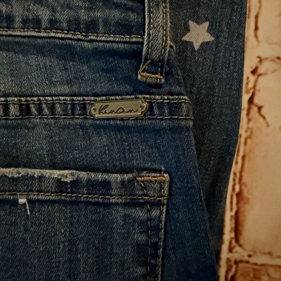 KanCan Blue Skinny Jeans Distressed Denim - Picture 7 of 11